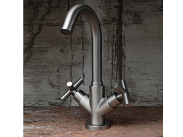 G3 - F7657A - Countertop 1 hole washbasin tap with adjustable spout by Rubinetteria Giulini - view 2